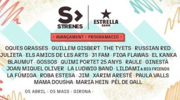 Oques Grasses, Guillem Gisbert i The Tyets caps de cartell a la dotzena edició del Festival Strenes