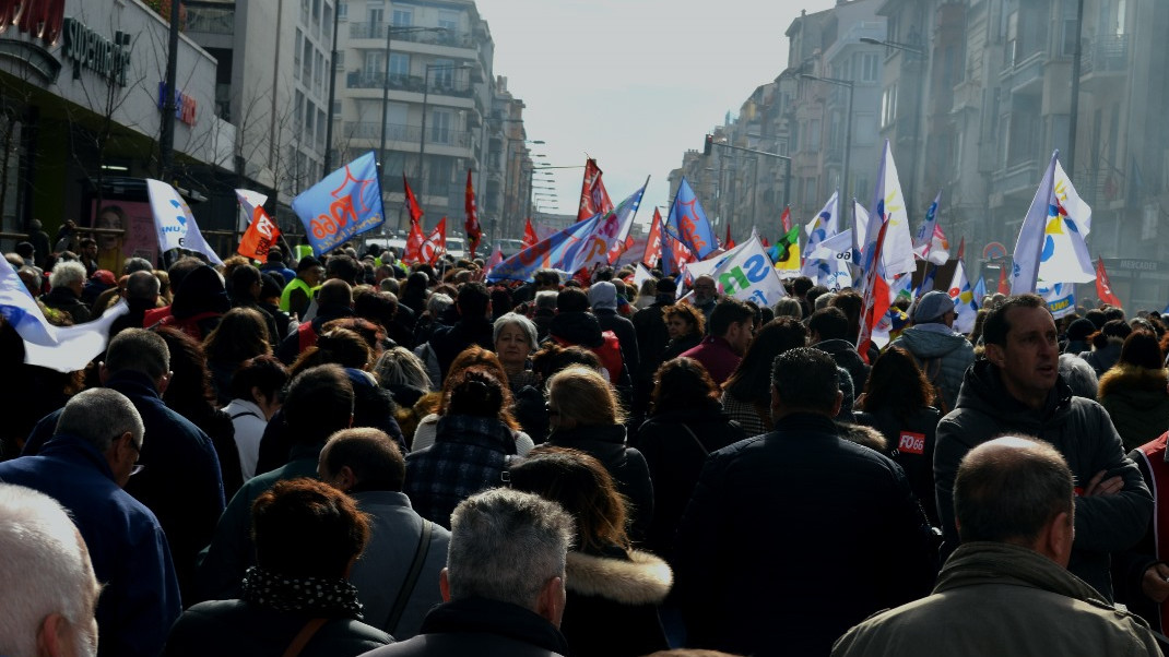 Manifestació contra l’extrema dreta i l’economia de guerra aquest primer de maig a Perpinyà