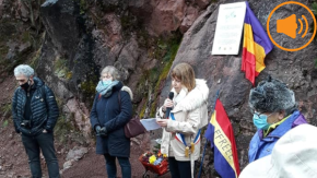 Enguany FFREEE ha posat una placa a La Menera per recordar el camí de la Retirada del Josep Bartolí