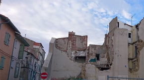 Els habitants d’un bloc de cases del barri de Sant Jaume de Perpinyà evacuats per un risc d’esfondrament