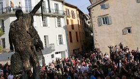 ENTREVISTA  - Claudi Ferrer batlle de Prats de Molló reacciona a l’entrada de les festes de l’Os del Pirineu a la llista del patrimoni immaterial de la UNESCO