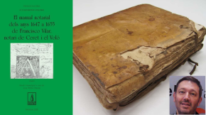 Presentació a la Llibreria Catalana d'un Manual Notarial del segle XVII
