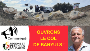 L'eurodiputat cors François Alfonsi demana al ministre d'Interior francès la reobertura del Coll de Banyuls