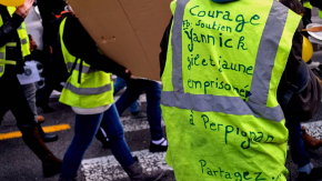 Les Armilles Grogues demanen que s’alliberin els companys empresonats a Perpinyà