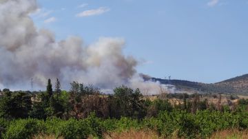 Incendi entre Millars i Nefiac , i represa de l'incendi d'Òpol