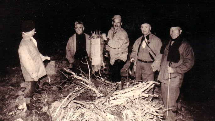 Fransesc Pujade, és el segon a partir de la dreta.