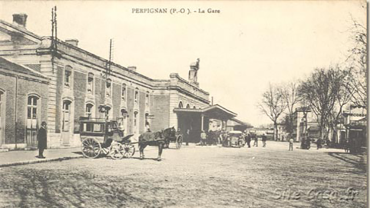 Estació de Perpinyà 1958