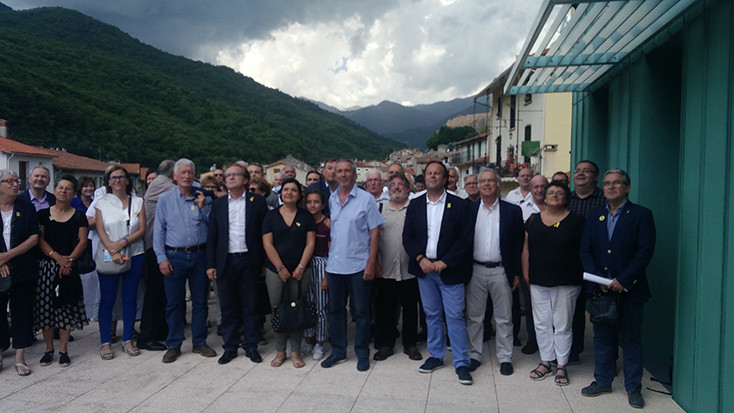 Trobada de batlles catalans a Prats de Molló.