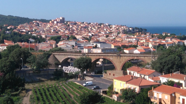 El barri del Puig del Mas, a Banyuls de la Marenda. Foto: Amis de Banyuls