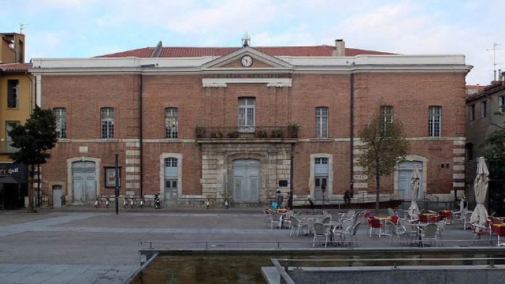 El Teatre Muncipal de Perpinyà, un dels llocs de cultura més emblemàtics de la ciutat propietat de l'Ajuntament